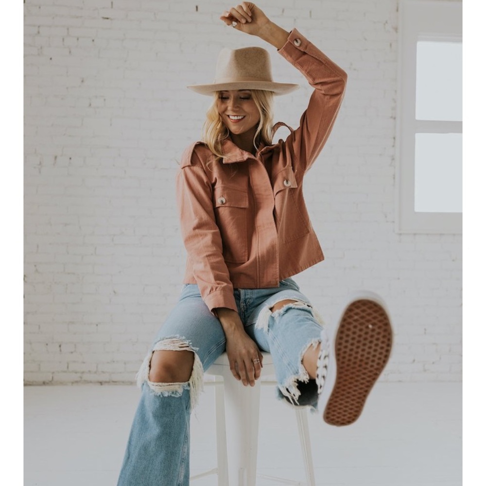 Roolee Sharpay Cropped Jacket NWT